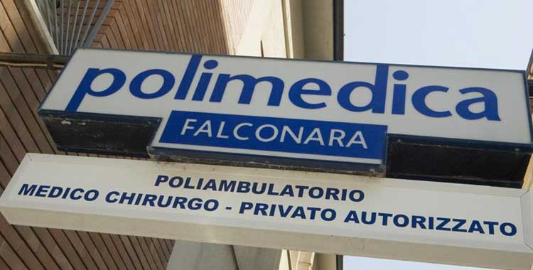 logo Polimedica Falconara, a Falconara Marittima